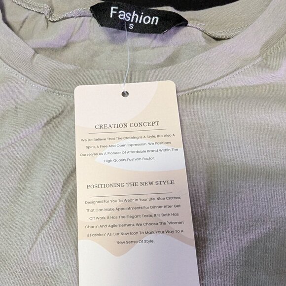 Ruffle Sleeved Tee Shirt - NEW - Picture 3 of 3